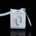 thumbnail image 4 of Domqga Candy Box Gift,50Pcs Cute Baby Footprint Paper Candy Box Wedding Baby Shower Gift Candy Box, Wedding Gift Box, 4 of 9
