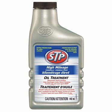 STP High Mileage Oil Treatment + Stop Leak, CA (443 mL)