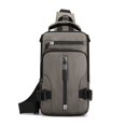 thumbnail image 2 of Men‘s Multifunctional Backpack Waterproof Crossbody Bag Casual Chest Bag, 2 of 2