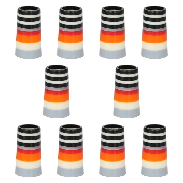 Youkk 10Pcs Golf Ferrules .370 Golf Club Shaft Ferrules for Sports Beginner Adults Style D Style E