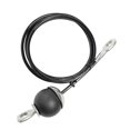thumbnail image 3 of DYNWAVECA Fitness Pulley Cable Extension Cable Lightweight DIY Wrists Arms Forearms Training Premium Workout Attachment Steel Wire Rope 400 cm, 3 of 9