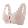 thumbnail image 1 of Timegard Bras for Women Front Closure Full-Support Smoothing Comfort Breathable Everyday Wireless Bra, 1 of 2