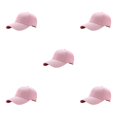 thumbnail image 3 of relayinert Lightweight And Breathable Sun Cap Sporty Style For Outdoor Enthusiasts Adjustable Strap Polyester Outdoors Sun Cap pink 5Set, 3 of 6