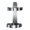 Silver, variant on KAKOWELY fire extinguisher mount Fire Extinguisher Mount Iron Wall Fire Extinguisher Bracket For Car Home Store8.46"X4.72"X4.72"