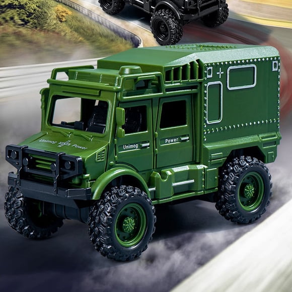 Limited Time Deal Iumwxz Off Road Vehicle Model Driving Door Can Be Opened Toy Car Children's Simulation Military Car Ornament Gifts for Children Clearance Toys Big Savings Hottest Deals