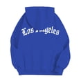thumbnail image 3 of LUOGENLI Chandails à Capuche pour Hommes, Chandail à Enfiler Graphique, Mode Homme Décontractée, Imprimé de Lettres Partiel, Chandail à Capuche à Enfiler à Manches Longues, Chandail à Capuche, Hauts, Chandails à Capuche pour Hommes, à Fermeture Éclair, Bleu1, Taille TG, 3 of 4