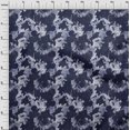 thumbnail image 4 of oneOone Cotton Cambric Navy Blue Fabric Abstracts Sewing Craft Projects Fabric Prints By Yard 56 Inch Wide, 4 of 4