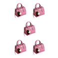 thumbnail image 1 of kurtrusly Multifunctional Crossbody Bags Versatile Options For All Essentials Fashionable PU Pendant Handbag Messenger Bag pink 5Set, 1 of 6