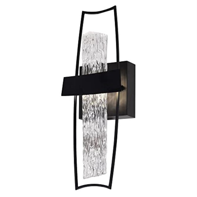 CWI Lighting Guadiana Applique Murale DEL Noire 5 Po Intérieur Emplacement Sec