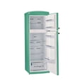 thumbnail image 2 of Unique 310L Ocean Mist Turquoise Top Mount Refrigerator, 2 of 19