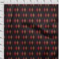 thumbnail image 3 of oneOone Polyester Lycra Fabric Argyle Ikat Print Sewing Fabric BTY 56 Inch Wide, 3 of 4