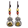 thumbnail image 2 of Clearance! Chinese Zodiac Wealth Bag Pendant Charm For Daily Fortune Rotating God Of Wealth Bag Luck And Keychain For Good Fortune, 2 of 9