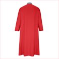thumbnail image 5 of CEHVOM Ensemble de Robes Musulmanes pour Hommes Robe Arabe Motif Broderie Manches Longues Col Montant Fermeture Éclair Robe Décontractée Vente, 5 of 5