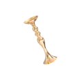 thumbnail image 1 of facefd Long Stand Metal Candle Tea Light Holder Candlestick Flower Vase Gold-M, 1 of 7