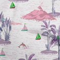 thumbnail image 1 of oneOone Polyester Spandex Pink Fabric Tropical Beach Fabric For Sewing Printed Craft Fabric By The Yard 56 Inch Wide, 1 of 4