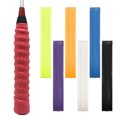 thumbnail image 2 of 5-Pack Purple PU & EVA Racket Overgrip Tape with Adhesive Tapes - Sweat-Absorbent, 110cm Length, Anti-Slip Tennis/Badminton Racquet Grip Wrap, Lightweight 14.6g Each, Professional Sports Accessory, 2 of 6