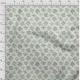 thumbnail image 4 of oneOone Cotton Cambric Pear Green Fabric Text Sewing Craft Projects Fabric Prints By Yard 56 Inch Wide, 4 of 5