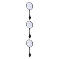 thumbnail image 1 of fastboy Bike Rearview Mirror Universal Handlebar Safe Flexible Wide Angle Wear-resistant Lightweight Rear Back View Mirror Black 8.5cm 3Set, 1 of 6