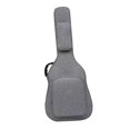 thumbnail image 1 of MERIGLARE Acoustic Guitar Bag with Pockets Backpack Adjustable Shoulder Strap for Bass Gray, 1 of 9