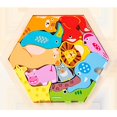 thumbnail image 4 of 3D Wooden Jigsaw Puzzles Blocks Logical for Age 4+ Kids Animal, 4 of 8