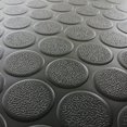 thumbnail image 3 of Rubber-Cal Coin-Grip Anti-Slip Rolled Rubber Mat - Black, 60 x 48 in., 3 of 9