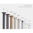 thumbnail image 5 of Ivilon Shower Tension Curtain Rod - Adjustable Tension Rod for Shower Curtains, Bathroom, or Windows, Easy to Install, No Drilling Required, Rustproof, Spring Loaded, Adjustable 24 to 36 Inch Black, 5 of 5