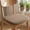 Khaki, variant on Dvkptbk Thick Velvet Stretch Dining Chair Seat Covers Elastic Curved Horns Kitchen Chair Cushion Slipcover Cover