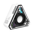 thumbnail image 1 of Youkk Wireless Speaker With Interactive Sound And Light Heavy Bass Stereo Fashionable Appearance Portable white, 1 of 6