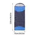 thumbnail image 2 of Hearth & Gear Sacs de Couchage pour Adultes pour Temps Chaud Sacs de Couchage Portables 3 Lb Sac de Couchage Léger pour Grandes Filles Garçons avec Sac de Compression pour Camping et Randonnée par Temps Chaud, 2 of 6