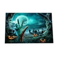 thumbnail image 1 of Yhmxh Bathroom Rugs,Rugs for Living Room,Area Rug Halloween Floor Mat with Terrifying Theme,Skull and Print Decoration,Entrance Door Floor Mat,Entrance Door Carpet Entrance Door Dust Carpet, 1 of 1