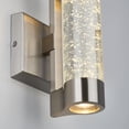 thumbnail image 4 of Artika Bubble Flow Modern LED Outdoor Wall Light, Silver, 4 of 4