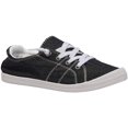 thumbnail image 1 of Dunes Sport Espadrilles en Toile pour Femmes Reesa, Noir, 6, 1 of 3