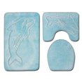 thumbnail image 1 of Thinsony Easy-to-Maintain Bathroom Rug Soft Touch And Not Easily Deformed Home Decor PJ210908-A010 50*80cm 1Set, 1 of 6