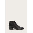 thumbnail image 1 of Frye Women CARSON PIPING BOOTIE BLACK/SOFT FULL GRAIN HEEL, 1 of 5