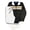 Black/White/Beige, variant on Men's Tracksuit contrast Color 2-piece Set