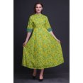 thumbnail image 2 of Bimba Robe Chemise Décontractée pour Femmes à Imprimé, de Fête, Mi-Mollet, Évasée - Petit, 2 of 5