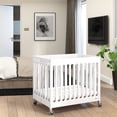 thumbnail image 2 of Foundations Boutique Compact Folding Mini Crib, White, 2 of 5