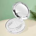 thumbnail image 1 of Travel Retainer Case with Mirror Mouth Guard Case Protection case night with Vent Holes White, 1 of 8