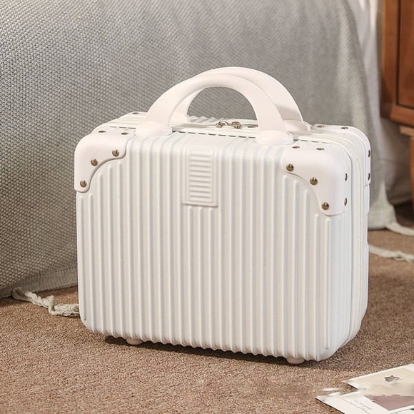 14 inch Mini Travel Suitcase Cosmetic Box Hand Luggage Organizer Makeup Case Small Password Box Boarding Case 10