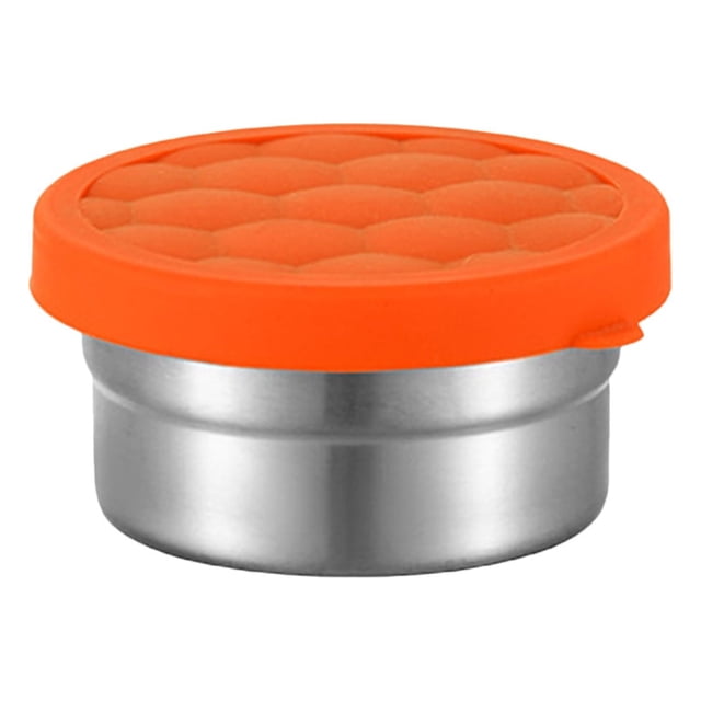 Liquidation! Contenants à Collation en Acier Inoxydable, Contenants de Stockage Alimentaire avec Couvercle, Boîte à Bento à Collation Étanche, Petite Boîte à Bento à Salade Réutilisable Portable Liquidation d'Entrepôt Offres du Jour #22