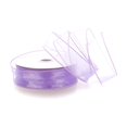 thumbnail image 2 of Ribbon Traditions 1.5" Wired Sheer Organza Ribbon Lavender 50 Yards, 2 of 4