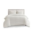 thumbnail image 1 of Apollo 3 Piece Striped Seersucker Oversized Duvet Cover Set, 1 of 9