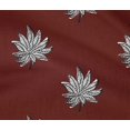 thumbnail image 4 of oneOone Cotton Flex Fabric Leaves Block Printed Fabric 1 Yard 40 Inch Wide, 4 of 4