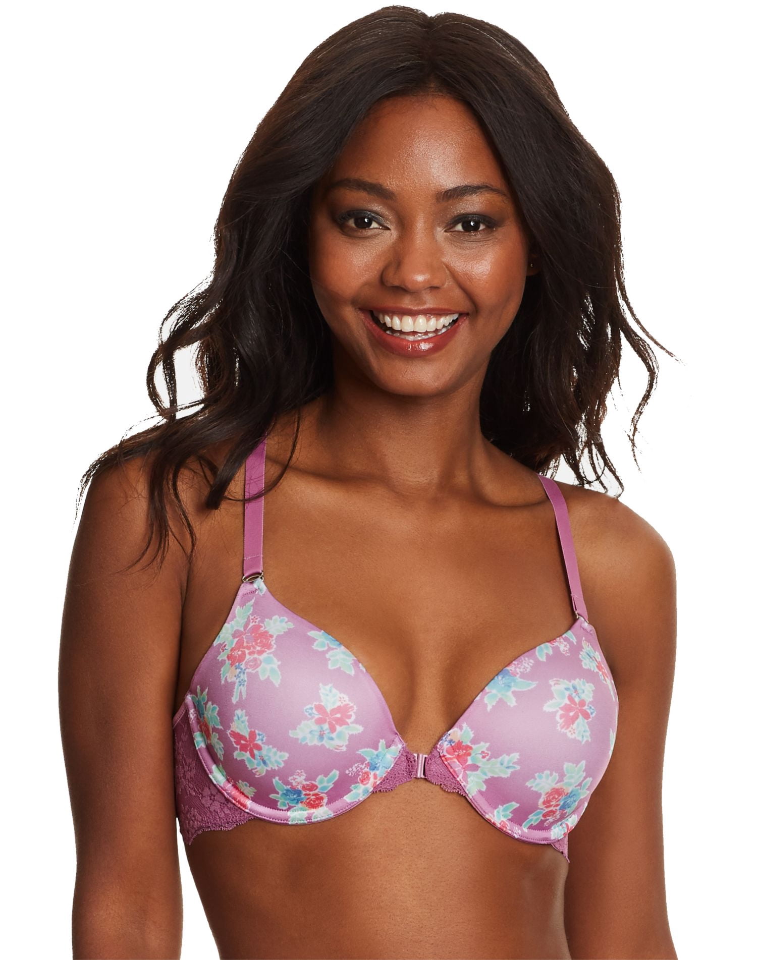 Maidenform Womens Pure Genius T-Back Bra with Lace - Best-Seller, 38D