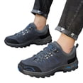 thumbnail image 3 of Wyzesi Espadrilles Rouges Tout-Petits Mode Toutes Saisons Hommes Chaussures de Sport de Randonnée Bout Rond à Lacets Plates Non Confortables Couleur Unie, 3 of 9