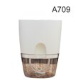 thumbnail image 3 of CAROOTU Plant Pot Cover Indoor Plastic Rattan Flower Cover Round Modern Decor Planter Garden Planter, 3 of 7