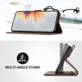 thumbnail image 4 of Compatible avec Google Pixel 7 Pro Étui Portefeuille en Cuir PU de Qualité Supérieure avec Couvercle Magnétique Intégré, 4 of 5