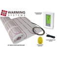 thumbnail image 4 of 260 Sqft, 240 Volt Mat Electric Radiant Floor Heating System, Heated Floor System, Includes Radiant Floor Heating Thermostat and Sensor. Under Tile Floor Heating System for Heated Floors, Radiant Heat, 4 of 4