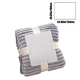 thumbnail image 1 of Couette Rafraîchissante Surdimensionnée Motif Ondulé Régulation de la Température 79x59po Couverture à Double Couche Gris, 1 of 6