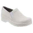 thumbnail image 1 of KLOGS Women's Naples White Smooth Leather Clog - 00130010001, 1 of 2